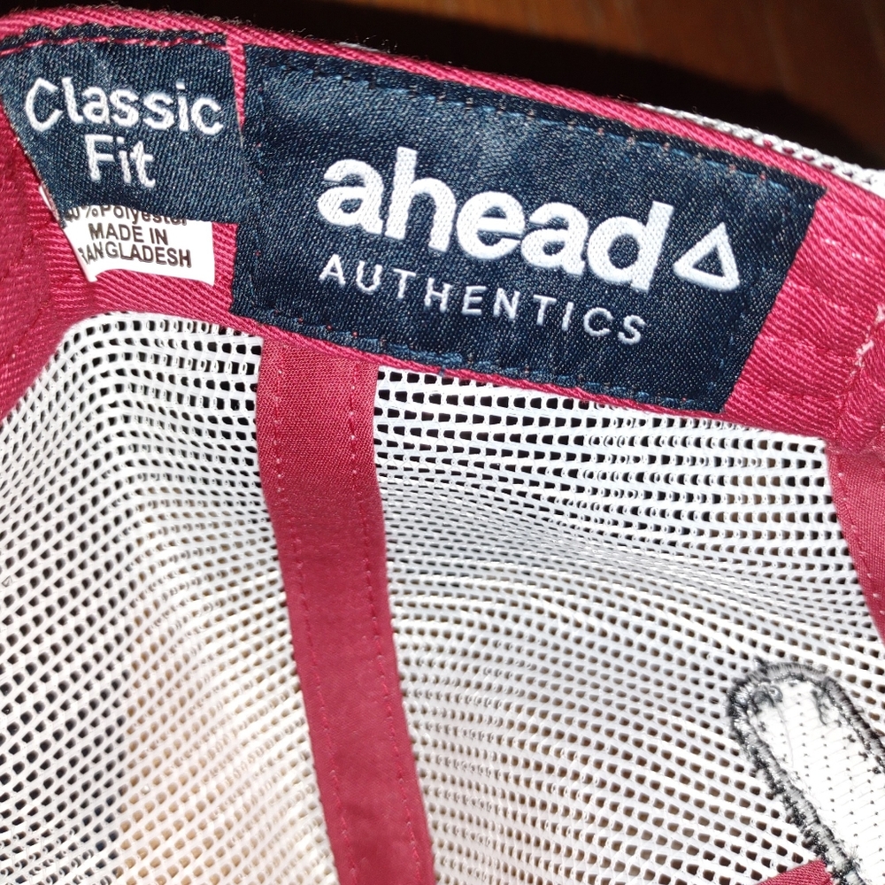 Flowcode Baseball Cap Mesh Back Adjustable Red - Picture 2 of 3